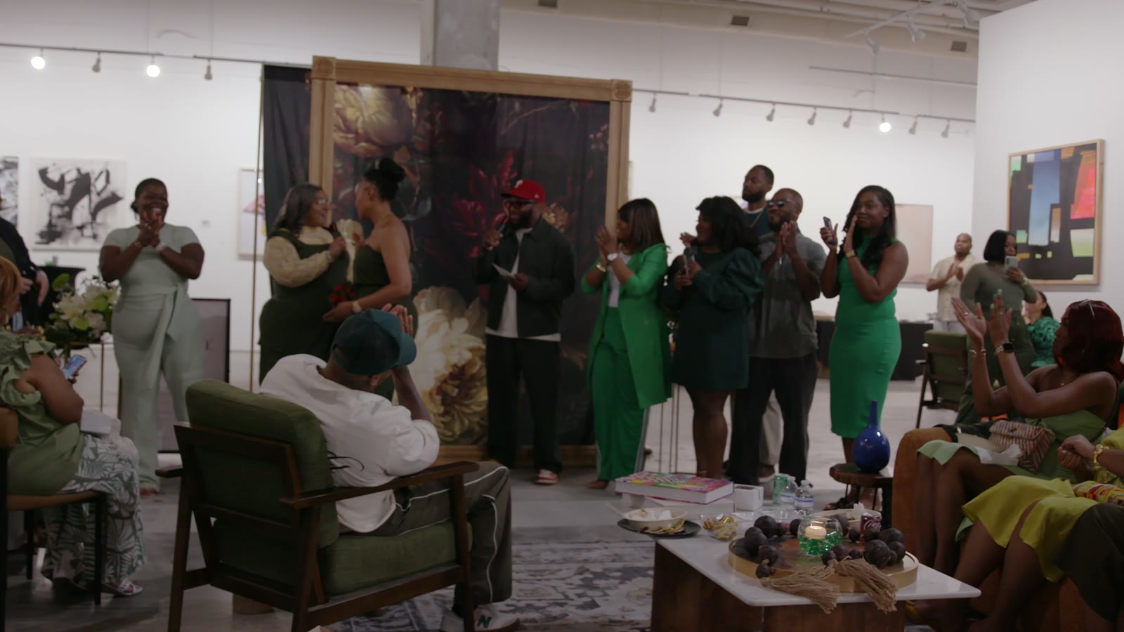 Guests at The Vine Collective anniversary